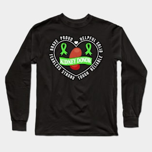 Kidney Donor Long Sleeve T-Shirt